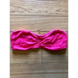 Hot Pink Lace Bandeau